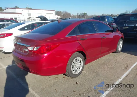 2011 Hyundai Sonata Gls z USA, uszkodzony, nr VIN 5NPEB4AC1BH205896